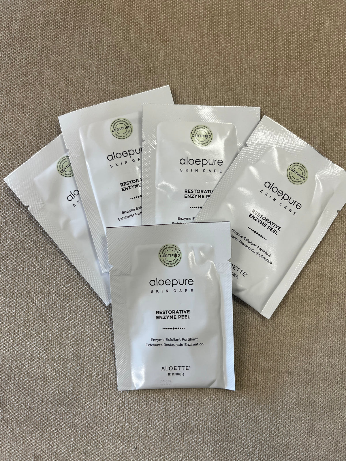 Restorative Enzyme Peel Sample 50% discount on listed price at check out