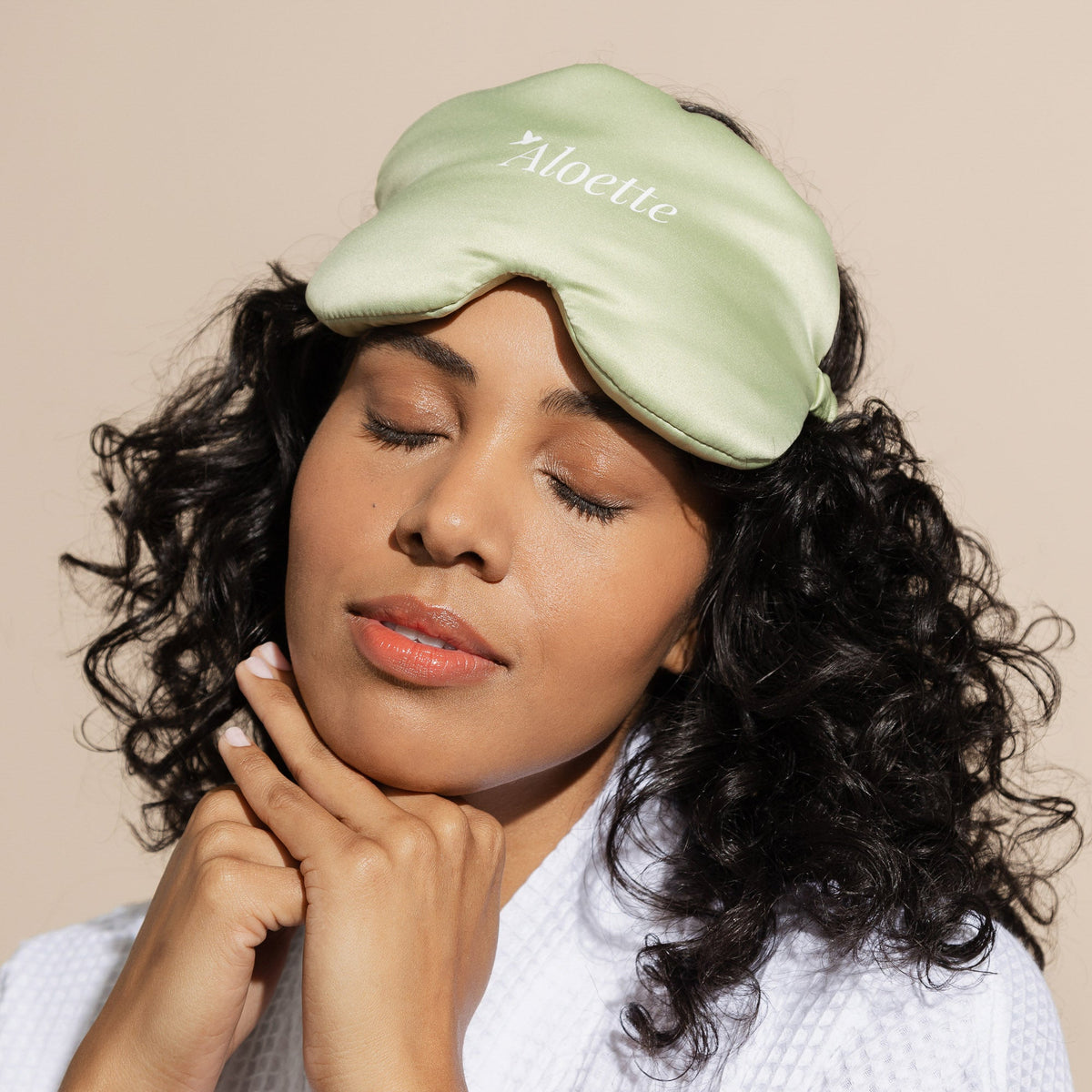 Masque de sommeil lesté